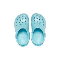 Crocs classic glitter clog infantil ice blue - 5