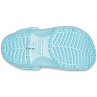 Crocs classic glitter clog infantil ice blue - 6