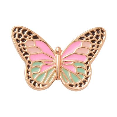 Jibbitz™ borboleta colorida elevada unico