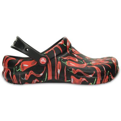 Crocs bistro peppers clog black
