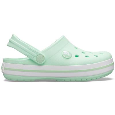 Sandália crocs crocband kids neo mint