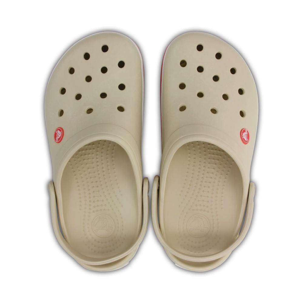 Sandália crocs crocband stucco/melon - 4