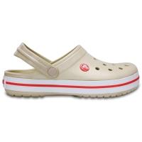 Sandália crocs crocband stucco/melon - 1