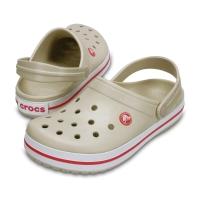 Sandália crocs crocband stucco/melon - 3
