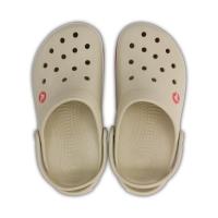 Sandália crocs crocband stucco/melon
