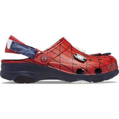 Sandália crocs team spiderman all terrian clog navy