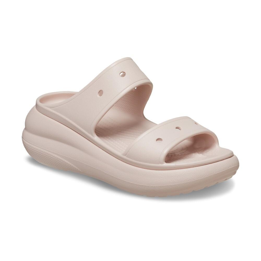 Sandália crocs classic crush platform sandal quartz - 2
