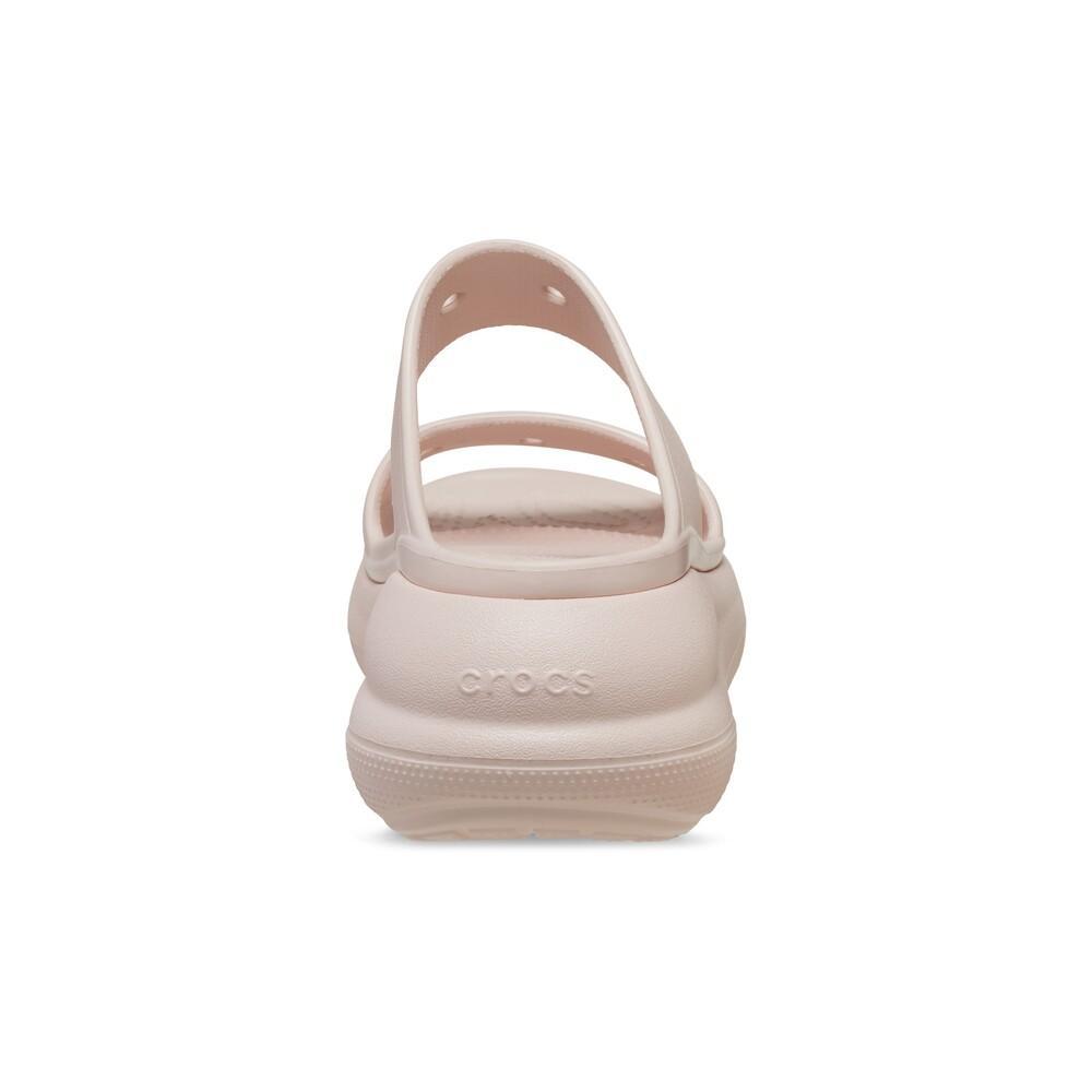 Sandália crocs classic crush platform sandal quartz - 7