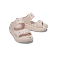 Sandália crocs classic crush platform sandal quartz