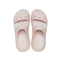 Sandália crocs classic crush platform sandal quartz - 5