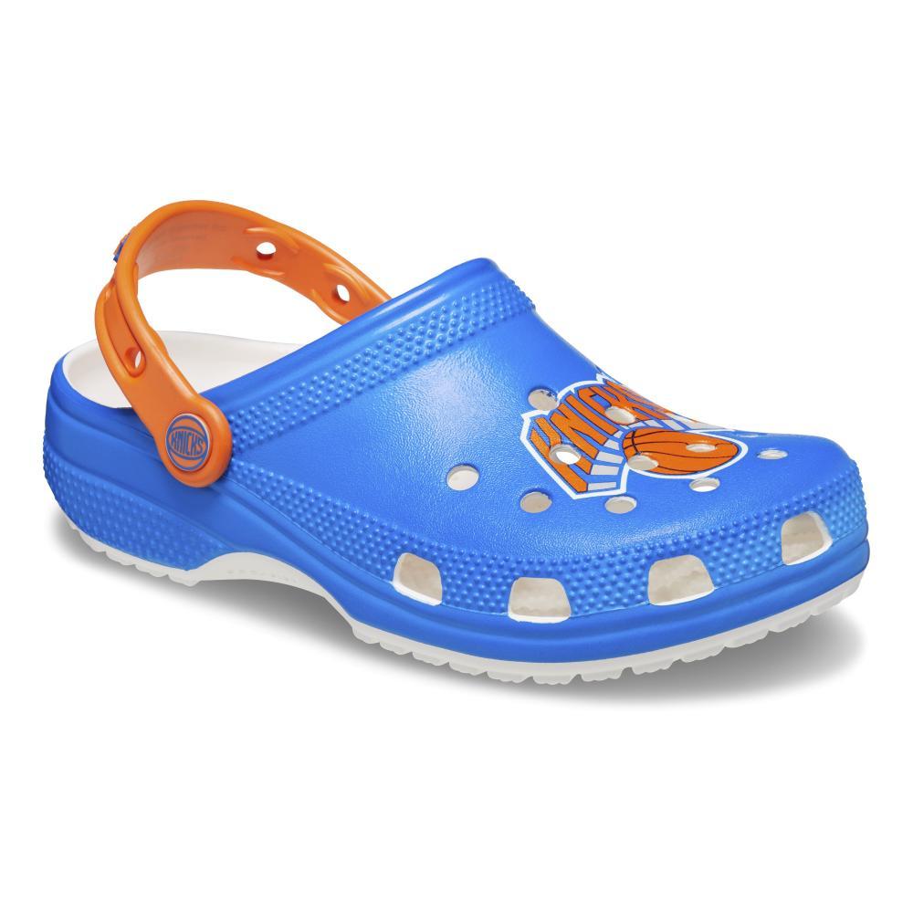 Sandália crocs nba new york knicks  white - 2