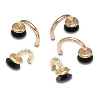 Jibbitz™ summer nostalgia dourado pack com 5 unidades unico - 1