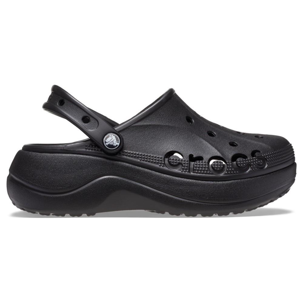 Sandália crocs baya plataform clog black - 1