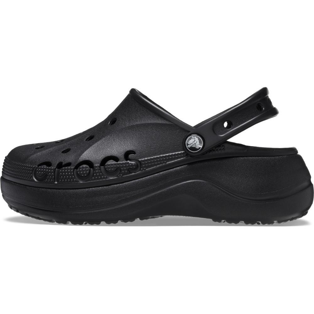 Sandália crocs baya plataform clog black - 2