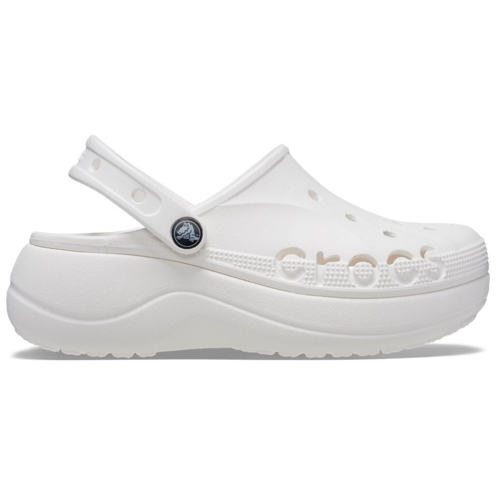 Sandália crocs baya plataform clog white - 1