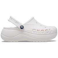 Sandália crocs baya plataform clog white - 1