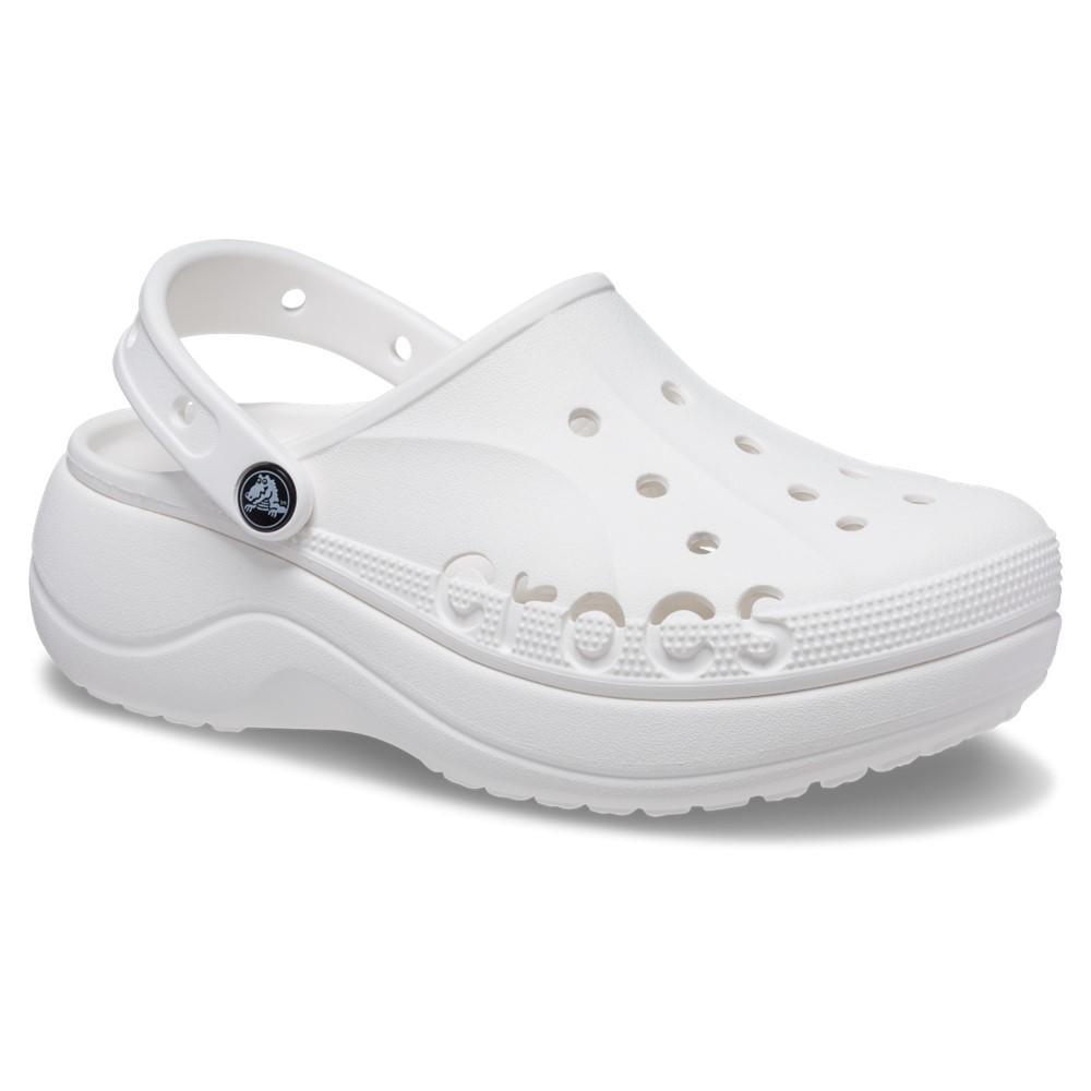 Sandália crocs baya plataform clog white - 4