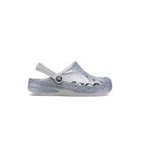 Sandália crocs baya glitter clog  silver - 1