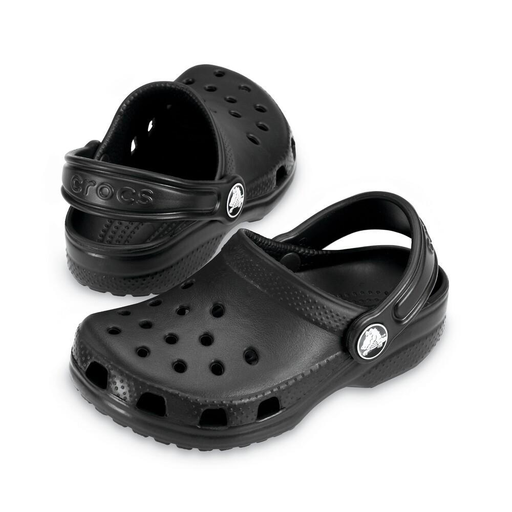 Sandália crocs classic clog infantil black - 2
