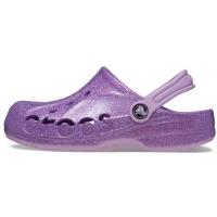 Sandália crocs baya glitter clog  orchid - 3