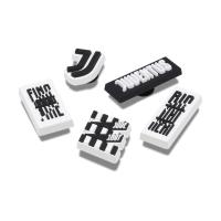 Jibbitz™ juventus pack 5 unico - 2