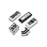 Jibbitz™ juventus pack 5 unico - 3