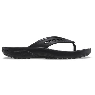 Chinelo crocs baya flip ii black
