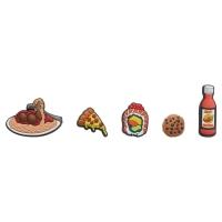 Jibbitz™ comida pack 5  unico - 1