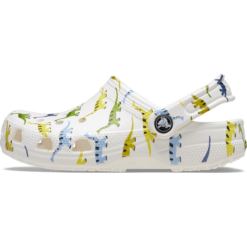Sandália crocs classic character print clog t dinosaur - 3