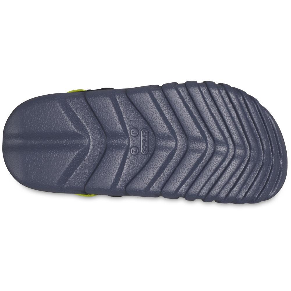 Sandália crocs duet maxx ii clog k storm - 6