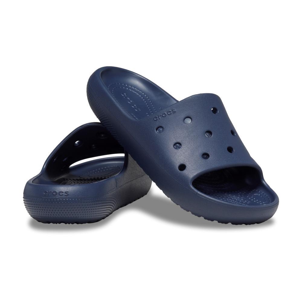 Chinelo crocs classic slide  navy - 4