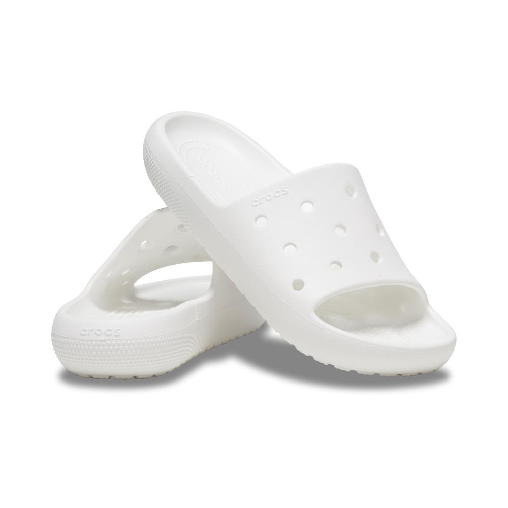 Chinelo crocs classic slide  white - 4