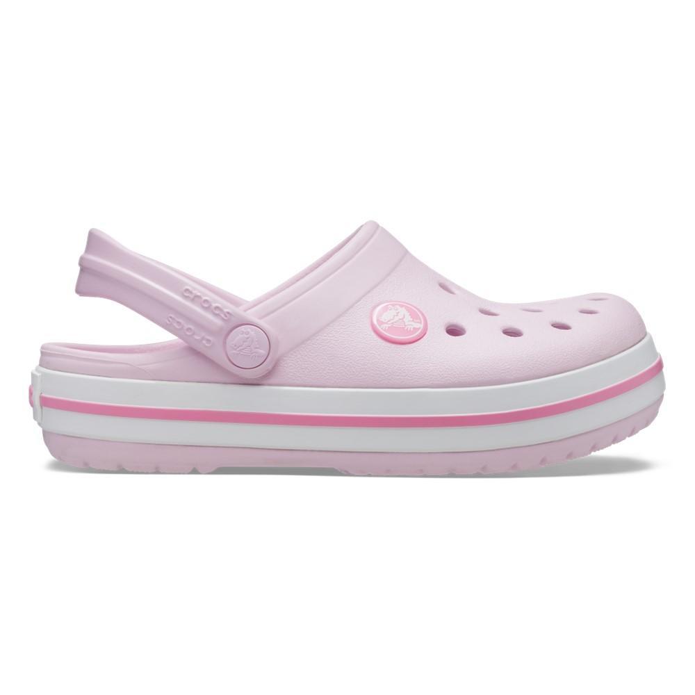 Sandália crocs crocband clog kids ballerina pink - 1