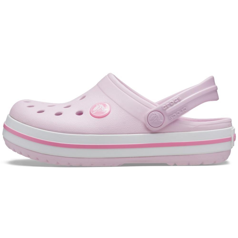 Sandália crocs crocband clog kids ballerina pink - 2