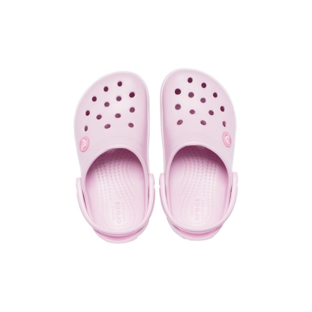 Sandália crocs crocband clog kids ballerina pink - 4