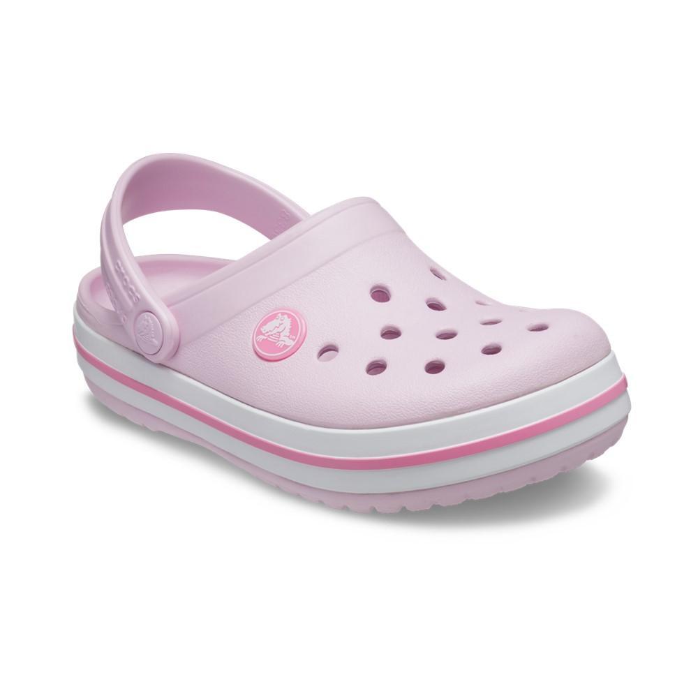 Sandália crocs crocband clog kids ballerina pink - 5