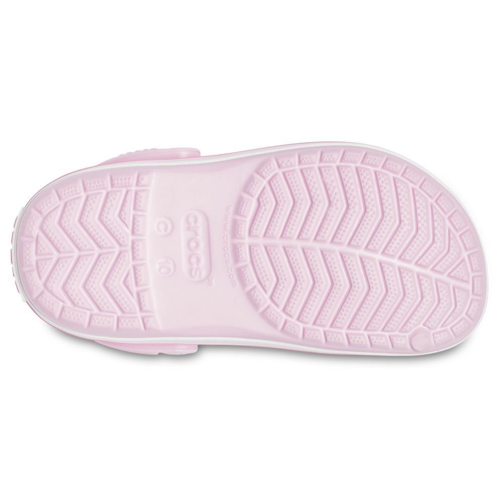 Sandália crocs crocband clog kids ballerina pink - 7