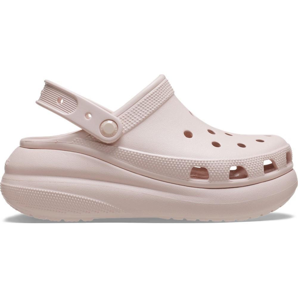 Sandália crocs classic crush platform clog quartz - 1
