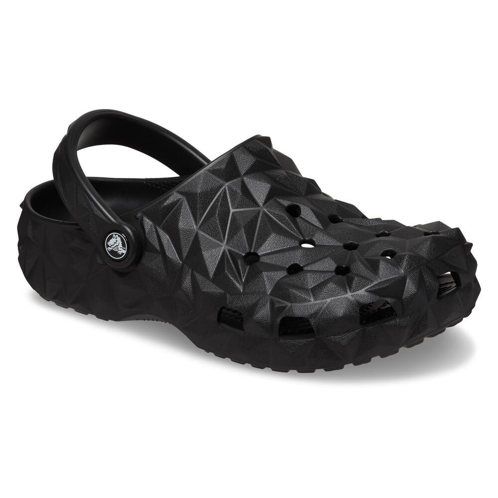 Sandália crocs classic geometric clog black - 2