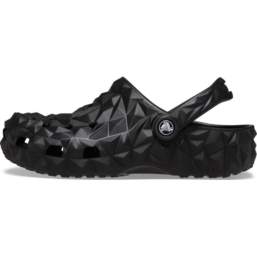 Sandália crocs classic geometric clog black - 3