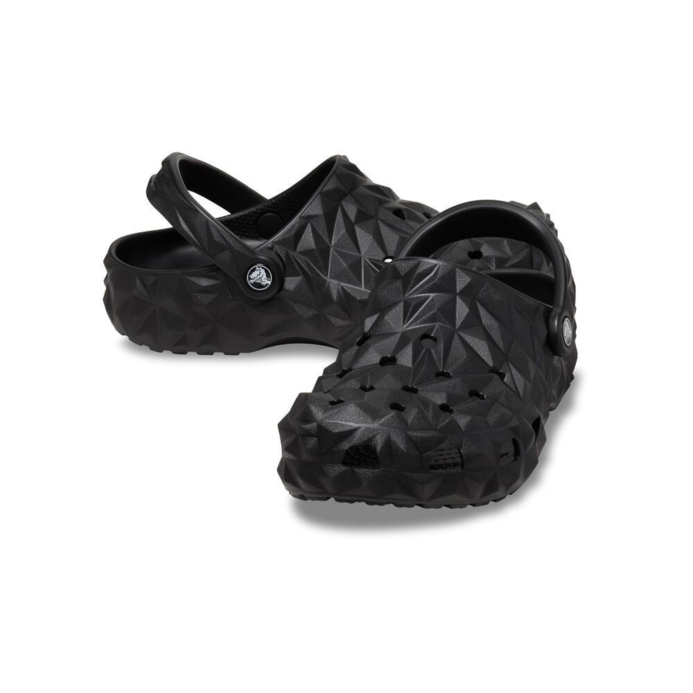 Sandália crocs classic geometric clog black - 4