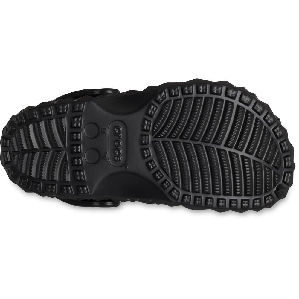 Sandália crocs classic geometric clog black - 7