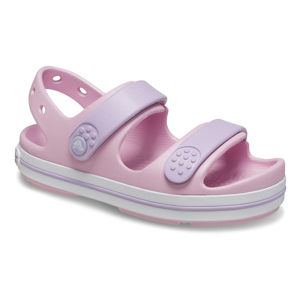 Sandália crocs crocband cruiser sandal k ballerina/lavender - 2