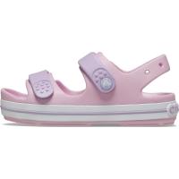 Sandália crocs crocband cruiser sandal k ballerina/lavender - 3