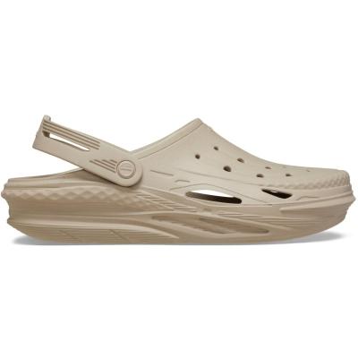 Sandália crocs off grid clog cobblestone