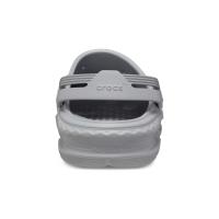 Sandália crocs off grid clog light grey - 7