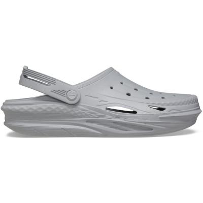 Sandália crocs off grid clog light grey