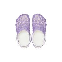 Sandália crocs classic iridescent geo clog white - 5