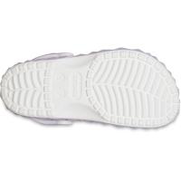 Sandália crocs classic iridescent geo clog white - 6