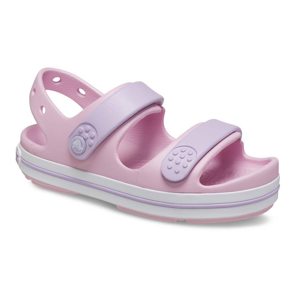 Sandália crocs crocband cruiser sandal t ballerina/lavender - 2